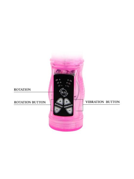 BAILE - Crazy Bunny, 3 vibration functions 3 rotation functions Thrusting - 6