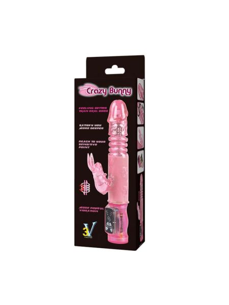 BAILE - Crazy Bunny, 3 vibration functions 3 rotation functions Thrusting - 8