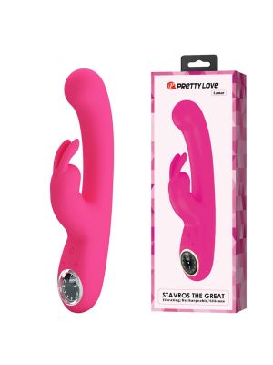 PRETTY LOVE - Lamar Pink, 10 vibration functions 9 speed levels
