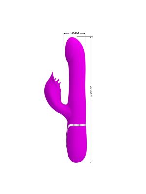 PRETTY LOVE - Twinkled Tenderness Purple, 7 vibration functions 4 rolling functions Memory function - image 2