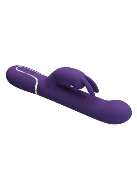 PRETTY LOVE - Coale dark Purple, 7 vibration functions 4 rotation functions 4 thrusting settings - 5