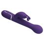 PRETTY LOVE - Dejon dark Purple, 7 vibration functions 4 thrusting settings 4 rotation functions - 6