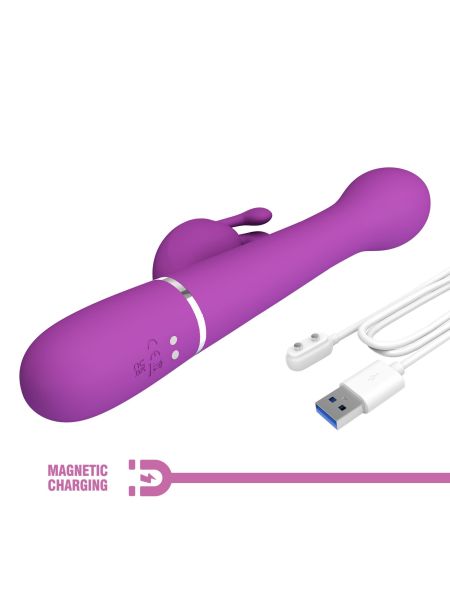 PRETTY LOVE - Dejon Purple, 7 vibration functions 4 thrusting settings 4 rotation functions - 11