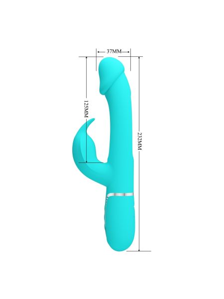 PRETTY LOVE - Kampas Green, 7 vibration functions 4 licking settings - 9