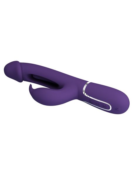 PRETTY LOVE - Kampas dark Purple, 7 vibration functions 4 licking settings - 7