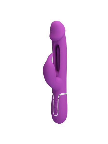 PRETTY LOVE - Kampas Purple, 7 vibration functions 4 licking settings - 3