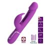 PRETTY LOVE - Kampas Purple, 7 vibration functions 4 licking settings - 3