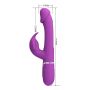 PRETTY LOVE - Kampas Purple, 7 vibration functions 4 licking settings - 10