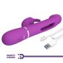 PRETTY LOVE - Kampas Purple, 7 vibration functions 4 licking settings - 12