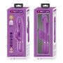 PRETTY LOVE - Kampas Purple, 7 vibration functions 4 licking settings - 13