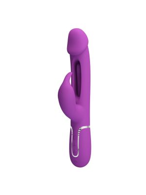 PRETTY LOVE - Kampas Purple, 7 vibration functions 4 licking settings