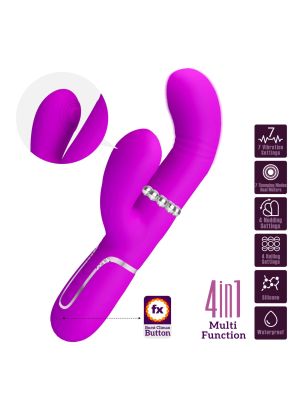 PRETTY LOVE - Mariana Purple, 7 vibration functions 7 thrusting settings, 4 rolling functions, 4 nodding functions - image 2