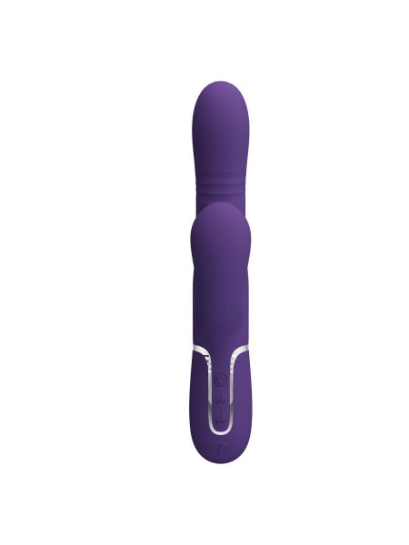 PRETTY LOVE - Mariana dark purple, 7 vibration functions, 7 thrusting settings, 4 rolling functions,4 nodding functions - 4