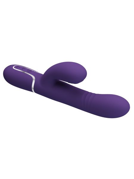 PRETTY LOVE - Mariana dark purple, 7 vibration functions, 7 thrusting settings, 4 rolling functions,4 nodding functions - 5