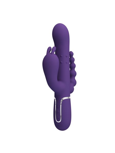 PRETTY LOVE - Cammy Dark Purple, Twinkled Tenderness, 7 thumping functions 7 vibration functions 4 rolling functions - 3