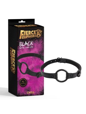 Black Metal O-ring Gag
