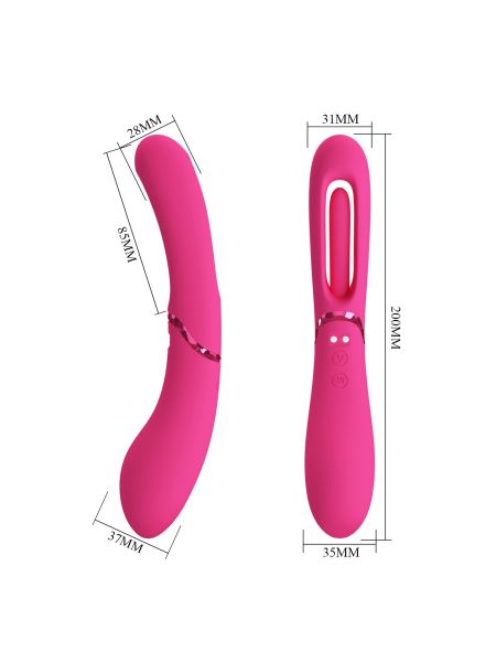 ROMANCE - Lexie, 7 vibration functions, 4 wiggling settings - 9