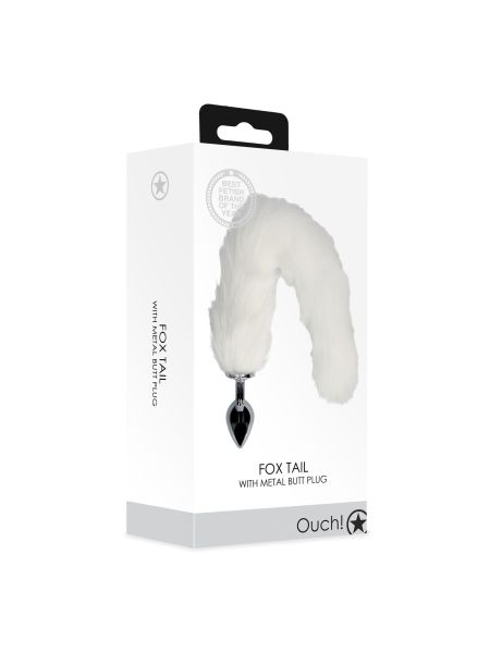 Fox Tail with Metal Butt Plug - 2