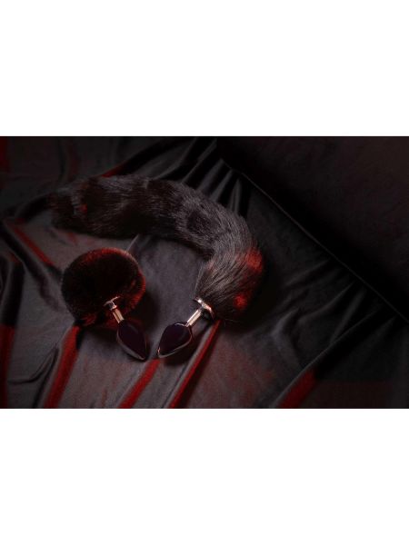 Bunny Tail with Metal Butt Plug - 12