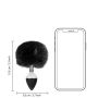 Bunny Tail with Metal Butt Plug - 10