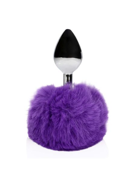 Bunny Tail with Metal Butt Plug - 6