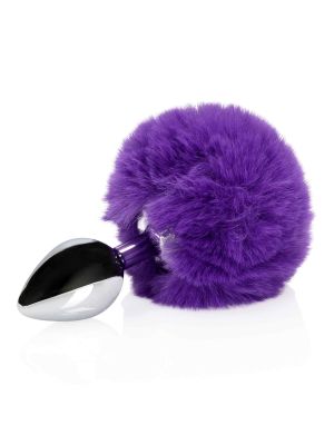 Bunny Tail with Metal Butt Plug