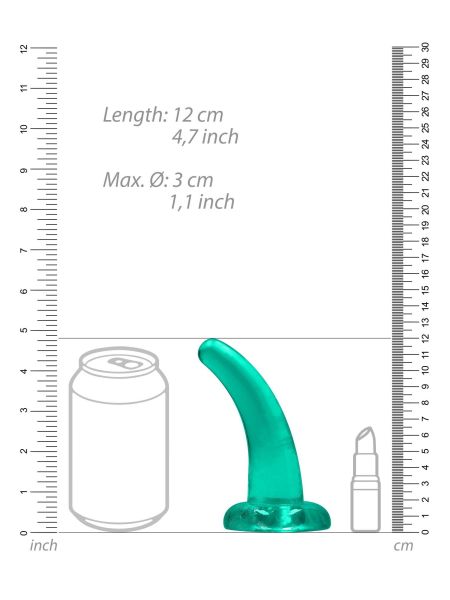 Non Realistic Dildo with Suction Cup - 4,5""""/ 11,5 cm
