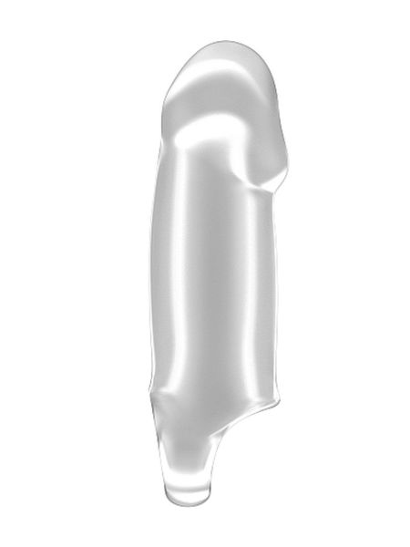 No.37 - Stretchy Thick Penis Extension - Translucent - 2