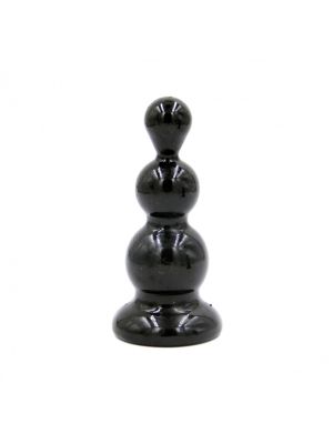 Rocket drill 3,2 inch black  anal plug 3,2 inch / 8 cm