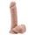 Dildo 7 inch with Balls Light skin tone