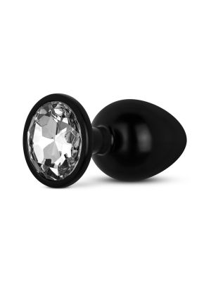 Anal Collection - Butt Plug M - Black/Silver