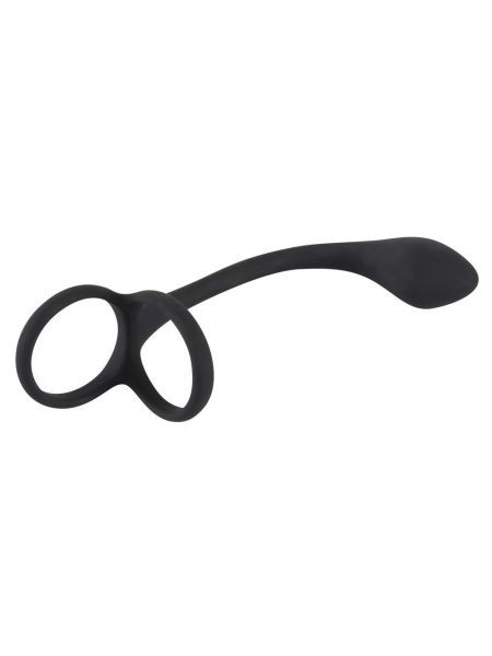 Black Velvets Cock + Ball ring - 3
