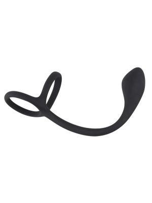 Black Velvets Cock + Ball ring - image 2