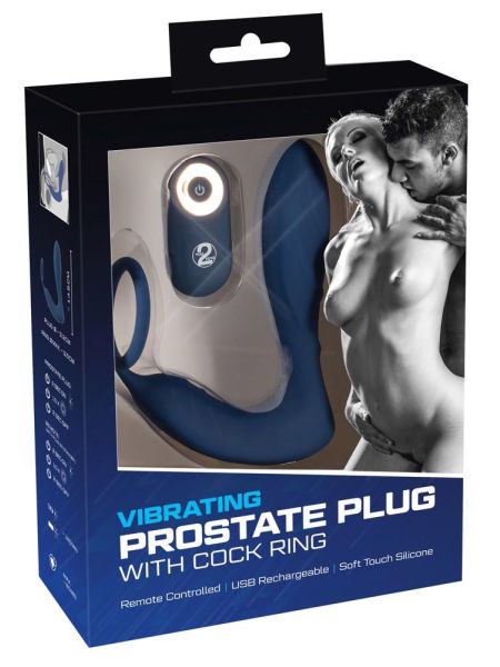 Vibrating Prostate Plug with C