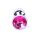 Plug-Jewellery Silver PLUG- Pink