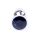 Plug-Jewellery Silver PLUG- Black