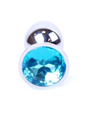 Plug-Jewellery Silver PLUG- Light Blue
