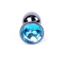 Plug-Jewellery Dark Silver PLUG- Light Blue - 2