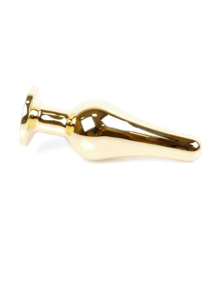 Plug-Jewellery Gold BUTT PLUG- Rose - 3