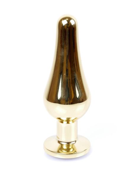 Plug-Jewellery Gold BUTT PLUG- Rose - 6