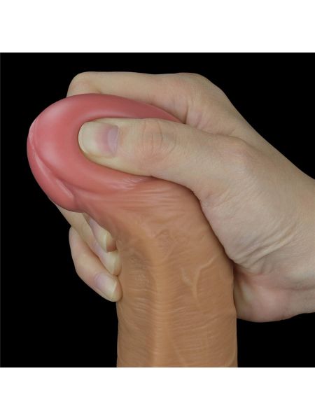 10'' Dual Layered Platinum Silicone Rotator - 9