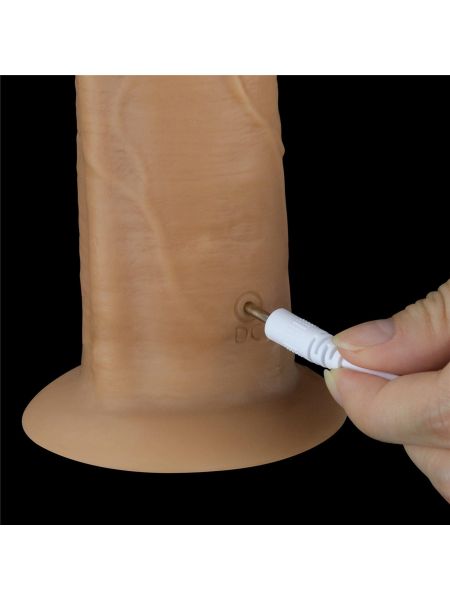 10'' Dual Layered Platinum Silicone Rotator - 17