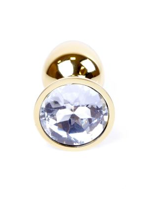 Plug-Jewellery Gold PLUG- Clear