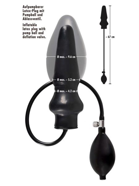 Latex Plug Inflatable - 4