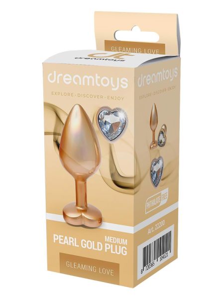 GLEAMING LOVE MATTE GOLD PLUG MEDIUM