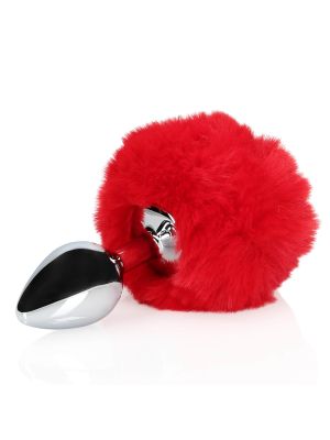 Bunny Tail with Metal Butt Plug