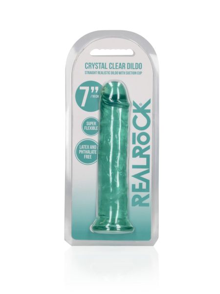 Straight Realistic Dildo with Suction Cup - 7'' / 18 - 2