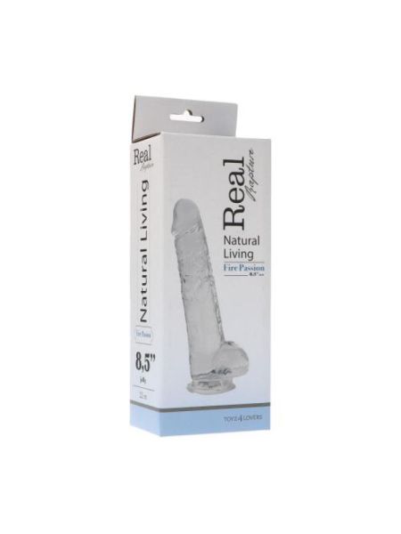 Dildo Clear Passion Large - 4