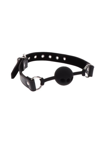 Silicone Ball Gag Black