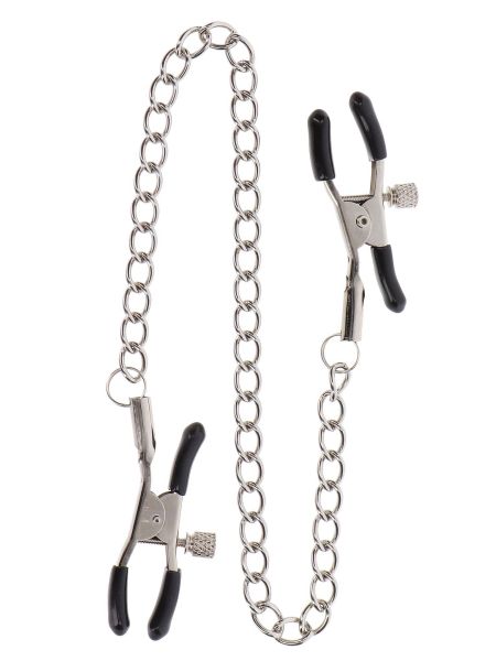 Adjustable Clamps with Chain Silver - 3